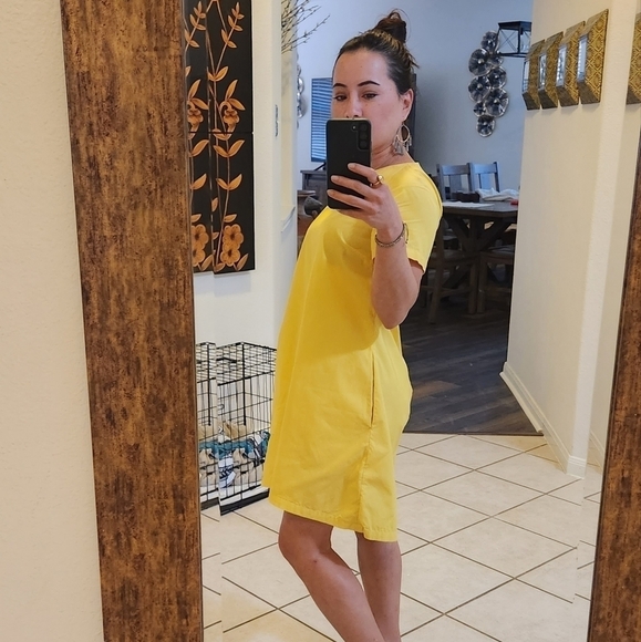 OSMAN Yousefzada CollectiveYellow T-Shirt Dress - Picture 3 of 14